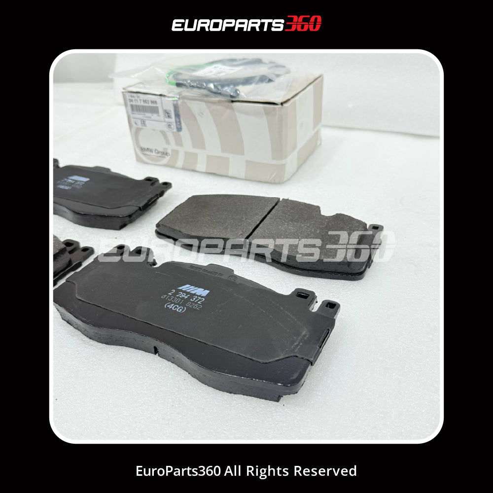 BMW 2-6 Series X5M X6M Front Brake Pads Set 34117852969, 34112284370 (14-19)