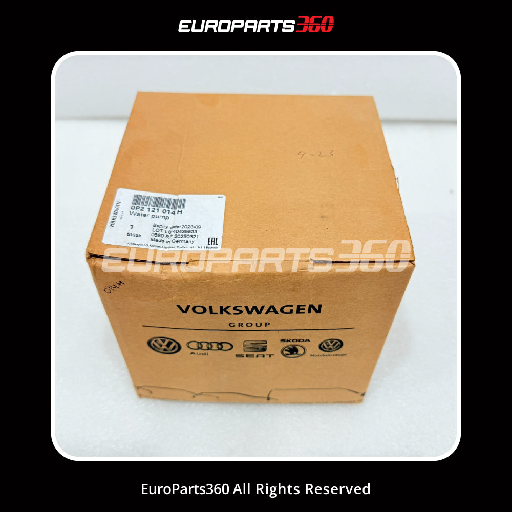 Audi RS6, RS7, RS Q8, A8L, S8L Engine Water Pump Genuine 0P2121014H