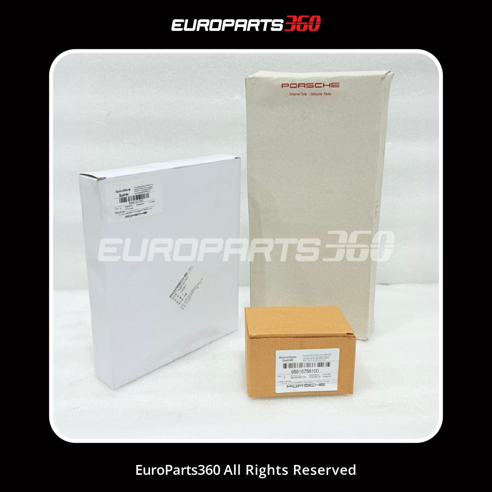 Porsche Genuine Service Kit 95811013000 + 95857221900 + 95510756100