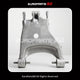Ferrari 458 / 488 / F12 / FF / California RH Rear Lower Arm — OEM 305680