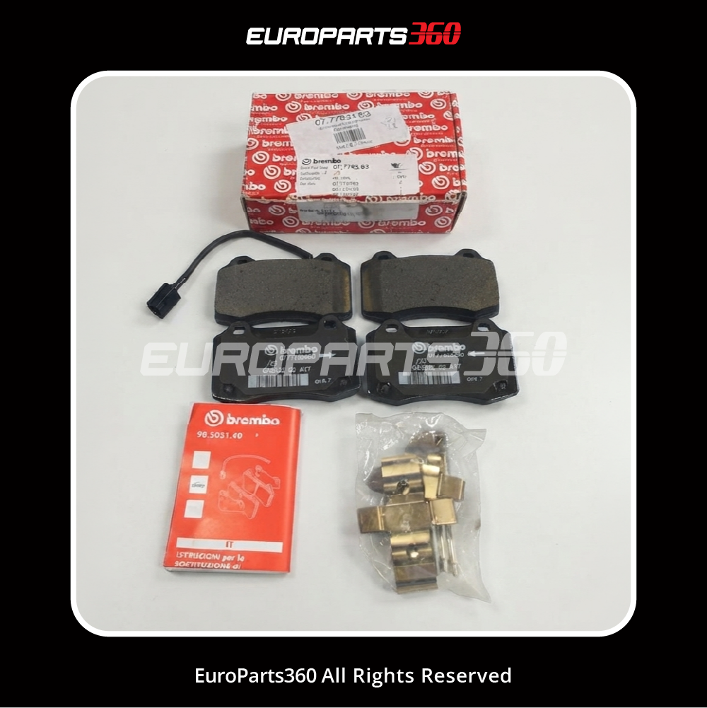 Maserati Ghibli Quattroporte GranTurismo Rear Brake Pad Set 673005730