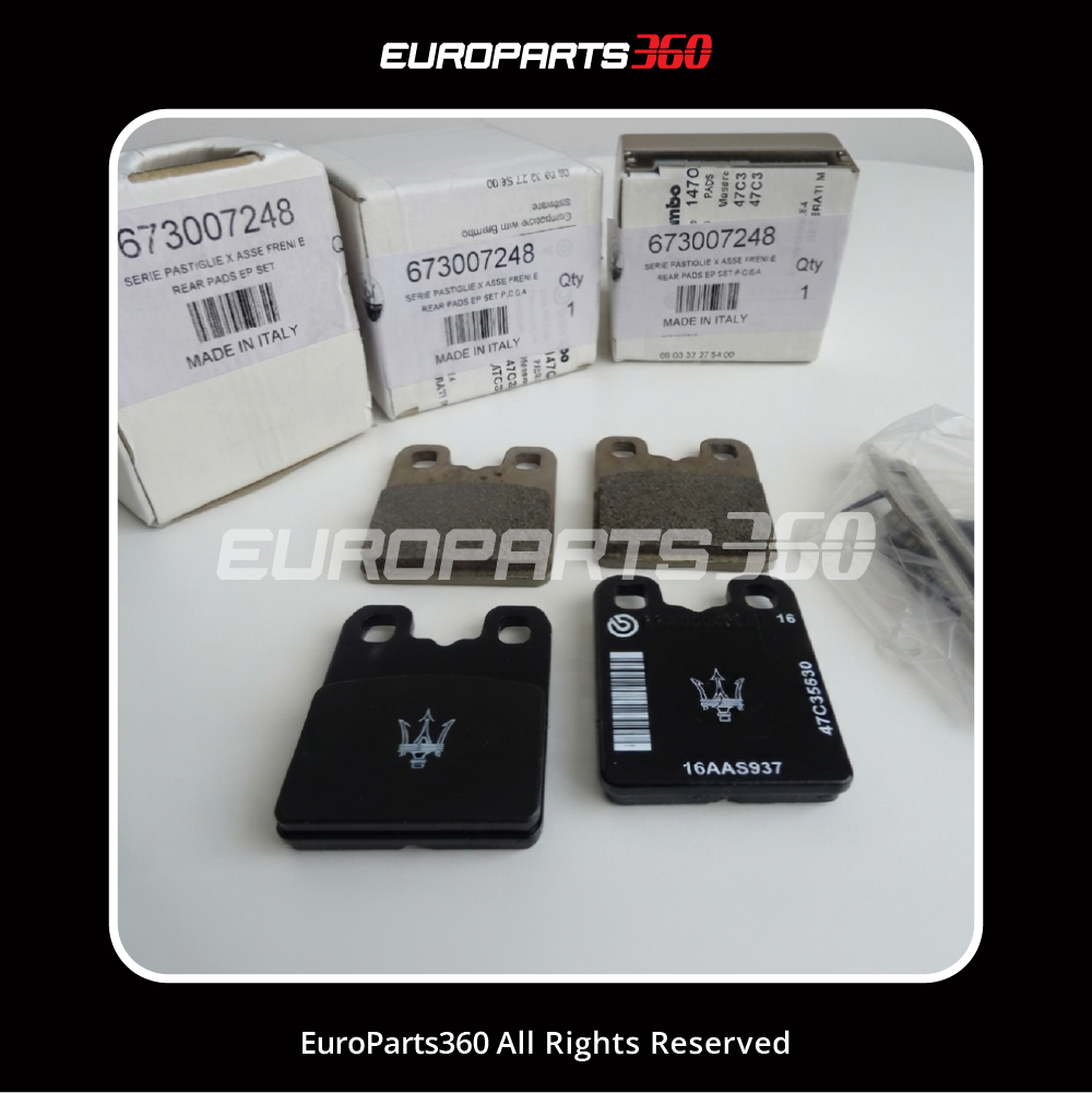 Maserati Quattroporte M156 Rear Brake Pad Set — OEM 673007248