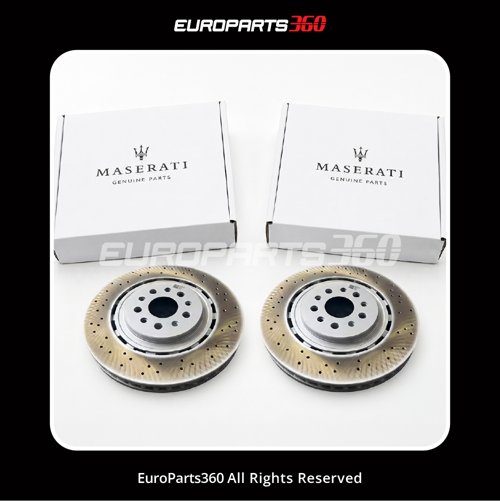 Maserati Ghibli / Quattroporte Rear Brake Rotor Set (2 pcs) — OEM 670031597