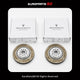 Maserati Levante S Front Brake Rotor Set (2 pcs) — OEM 670037769