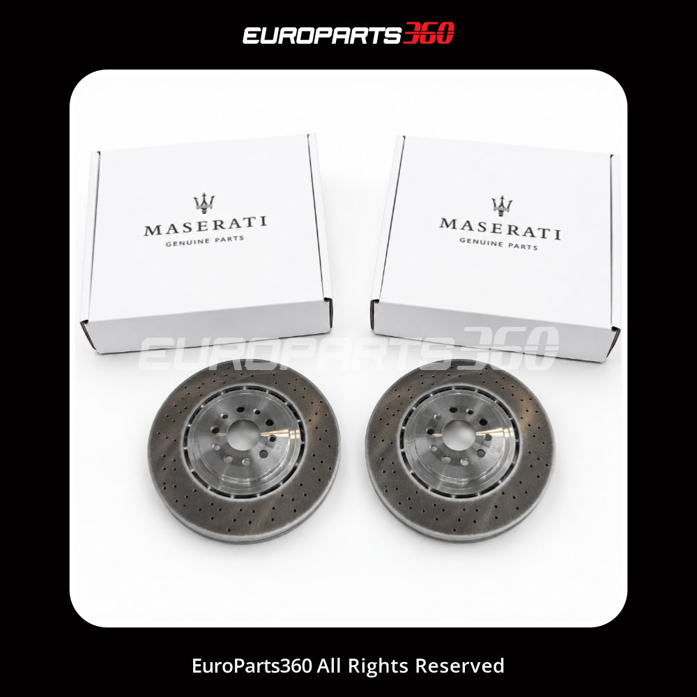 Maserati Ghibli / Quattroporte Front Brake Rotor Set (2 pcs) — OEM 670030936