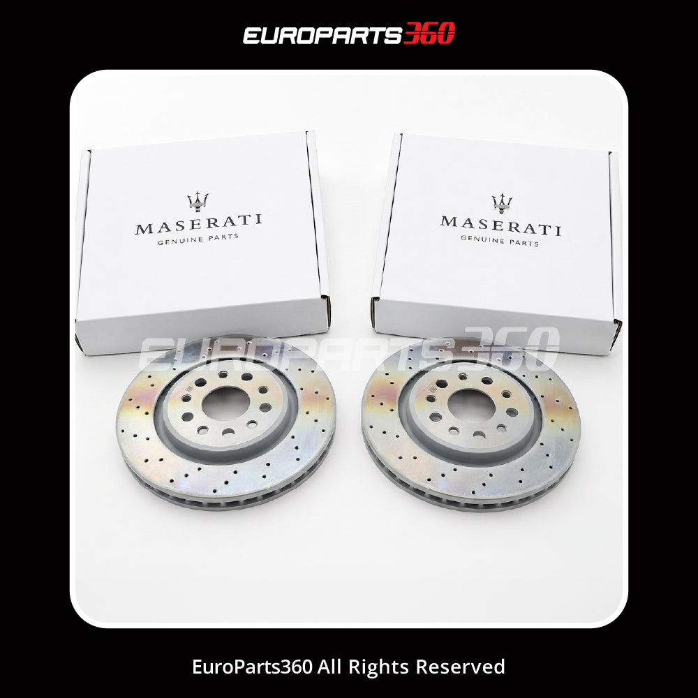 Maserati Ghibli / Levante / Quattroporte Rear Brake Rotor Set (2 pcs) — OEM 670031771