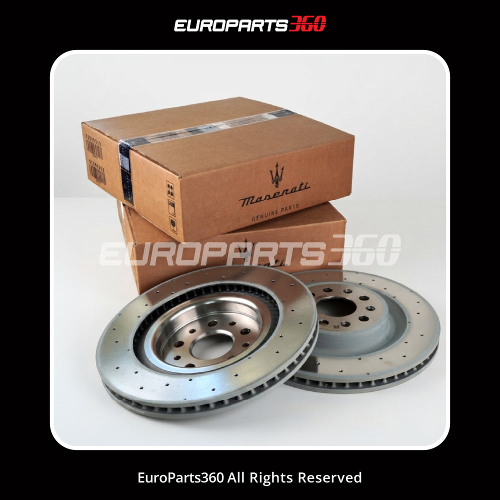 Maserati Ghibli / Levante / Quattroporte Rear Brake Rotor Set (2 pcs) — OEM 670035019