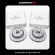 Maserati Levante S Rear Brake Rotor Set (2 pcs) — OEM 670105706