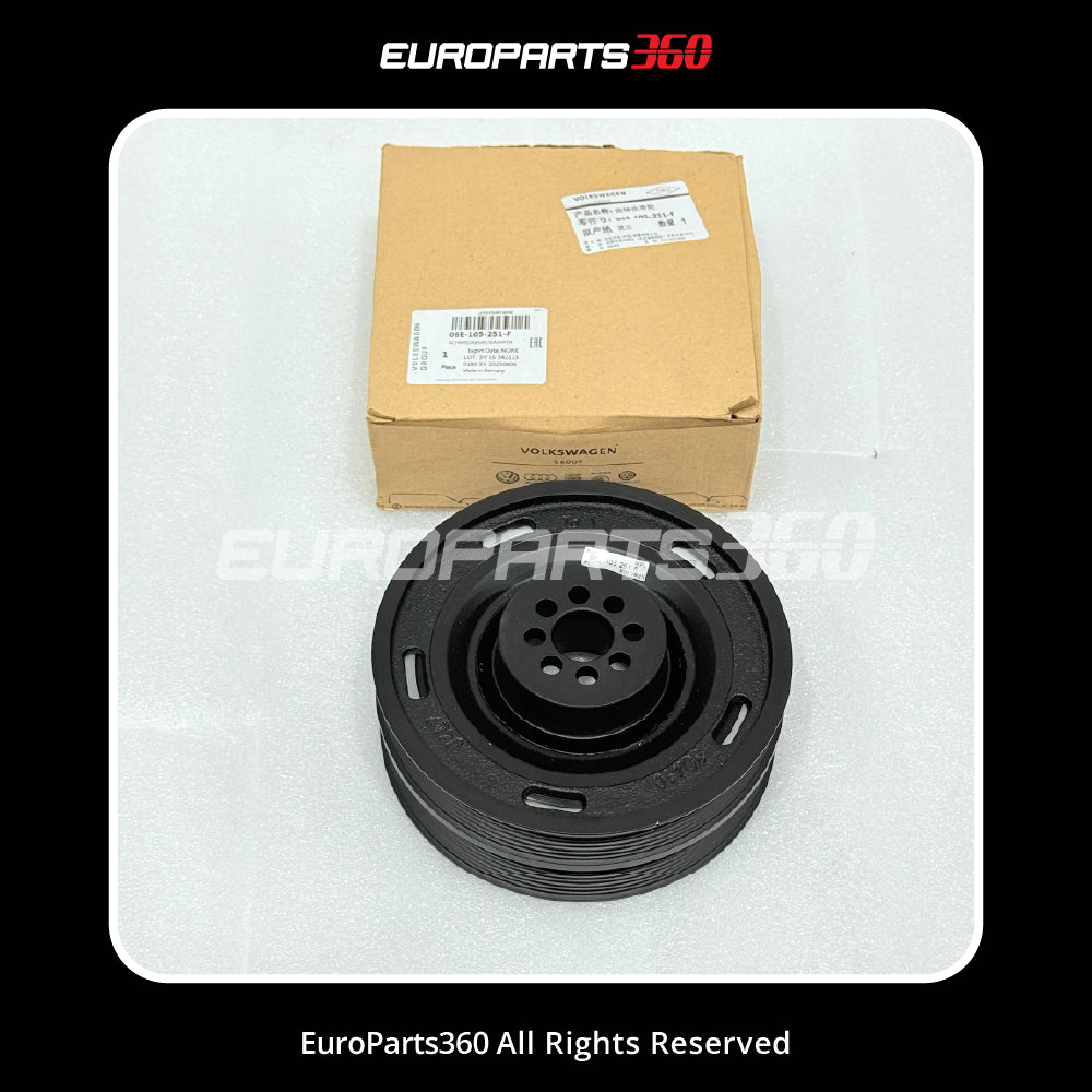 Audi Q5 Q7 A5 A6 A7 A8 3.0T Amortiguador de cigüeñal (Harmonic Balancer) Polea de cigüeñal 06E105251F (2008-2018)