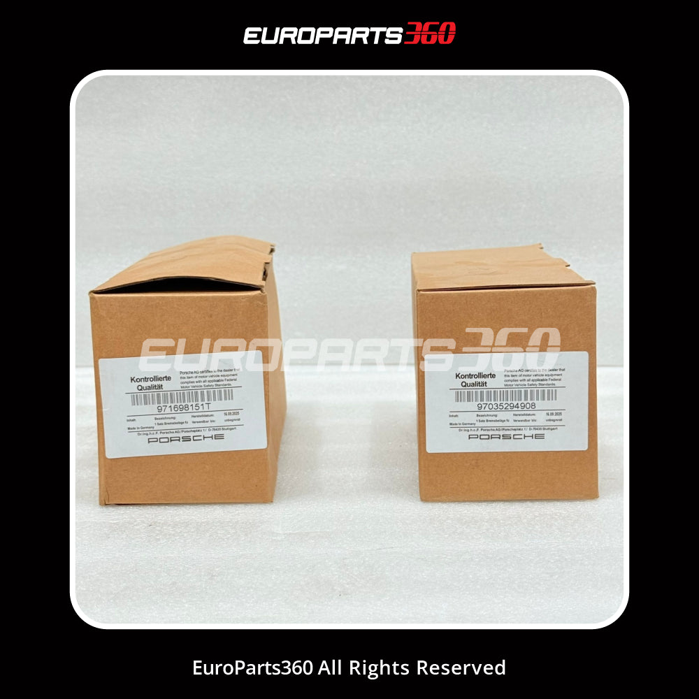 Porsche Panamera 971 / 970 Front & Rear Brake Pad Set — OEM 971698151T / 97035294908