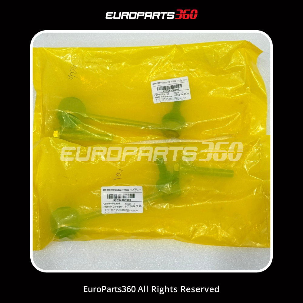 Porsche Cayenne Front Sway Bar Drop Link, Left & Right — OEM 95534306910