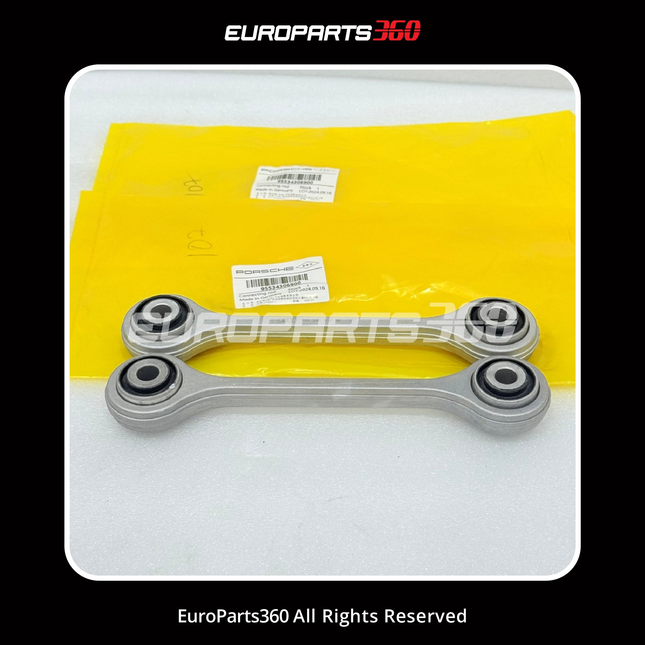 Porsche Cayenne Front Sway Bar Drop Link, Right & Left — OEM 95534306900