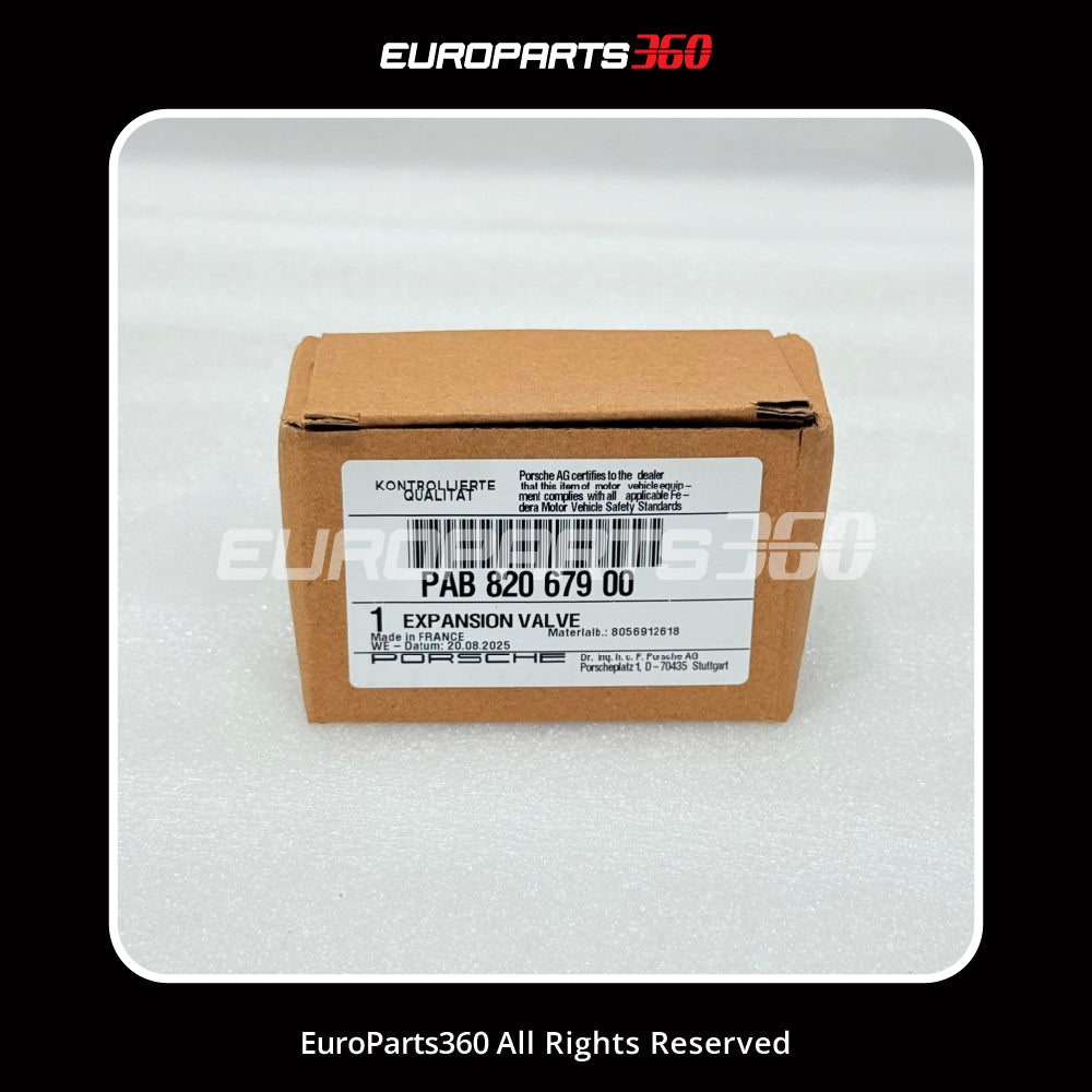 Porsche Cayenne A/C Expansion Valve (TXV) — OEM PAB82067900