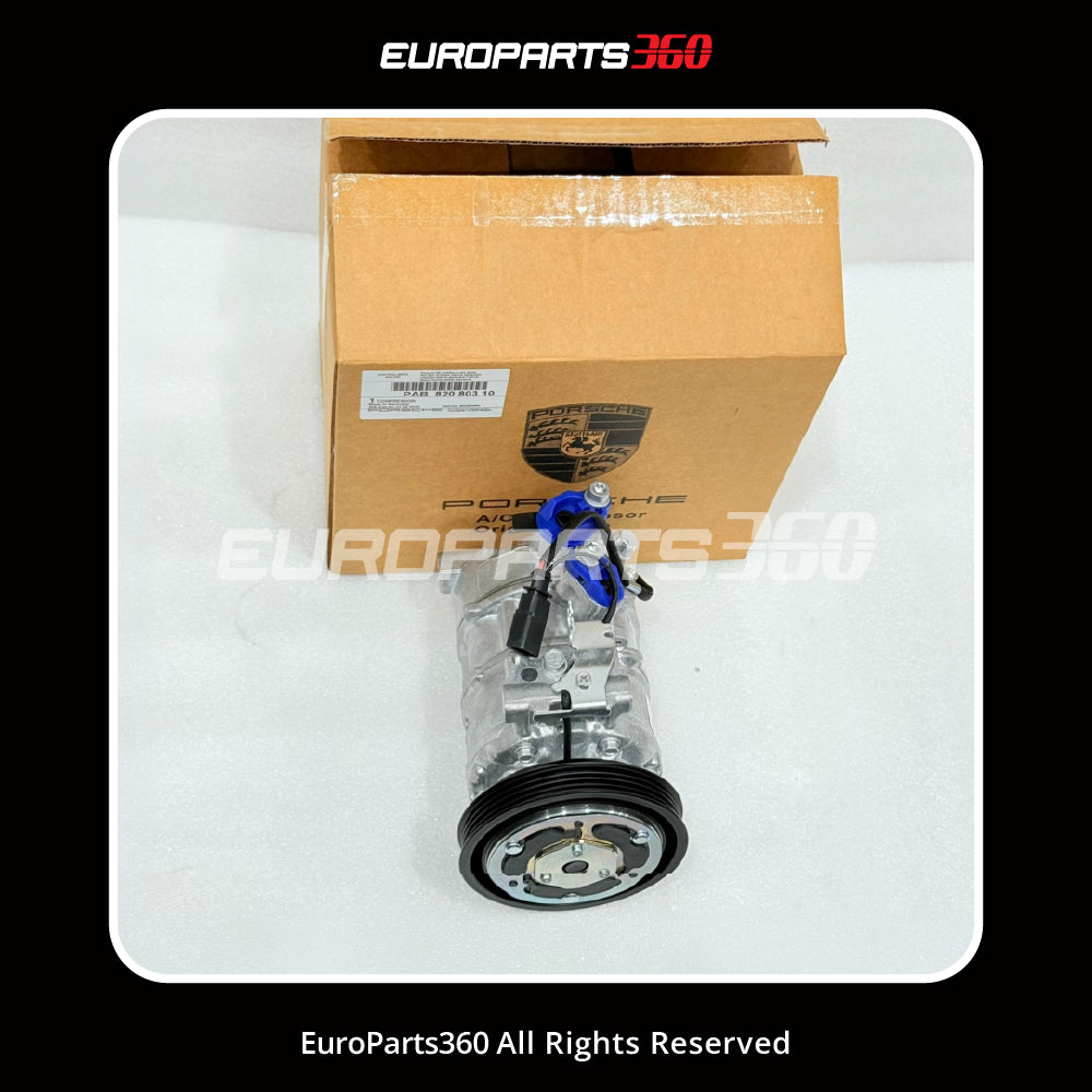 Porsche Cayenne / Panamera / Audi Q7 / Q8 A/C Compressor — OEM PAB82080310