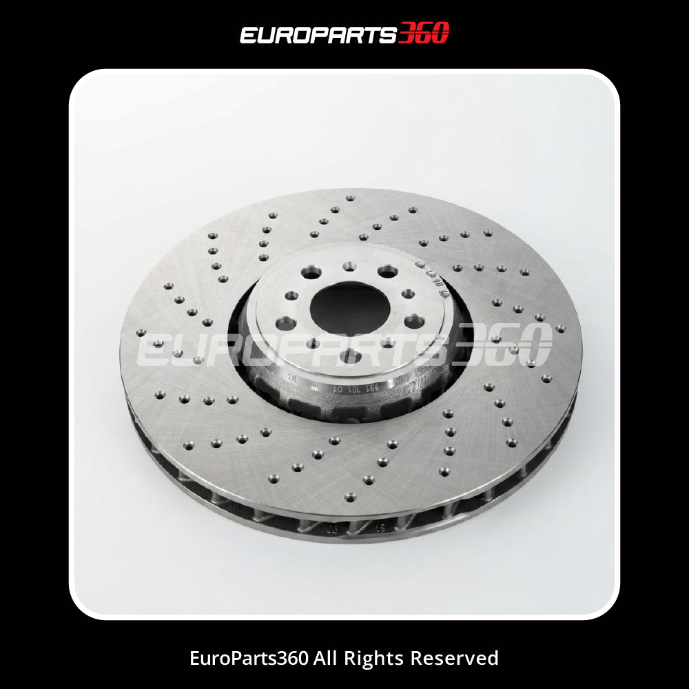 BMW M5 / M8 Front Brake Rotor — Right — OEM 34117991102