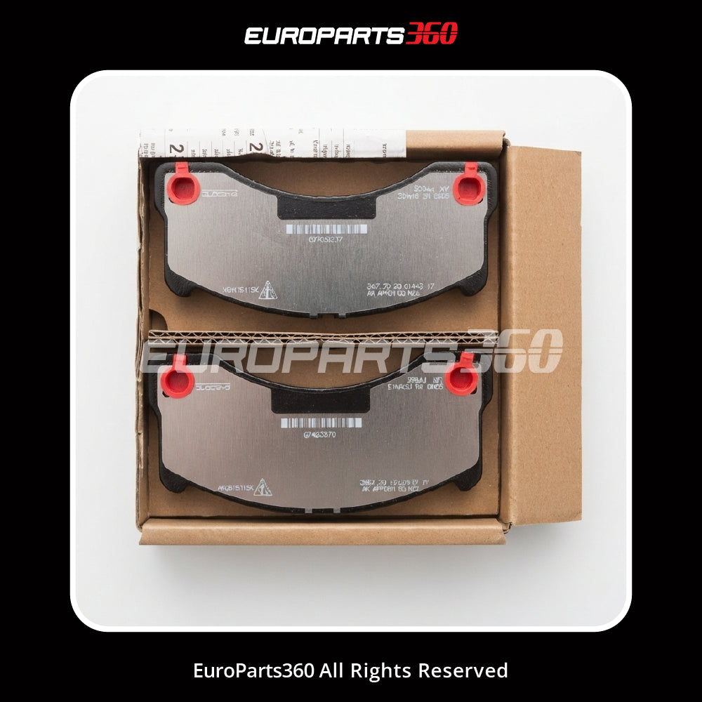 Porsche Taycan Front Brake Pad Set — OEM 9J1698151H
