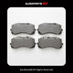 Juego de pastillas de freno delanteras Audi Q7 Q8 A8 — OEM 4M0698151