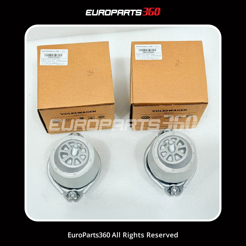 Porsche Cayenne 958 Engine Mount Set - 94837504903 + 94837505003