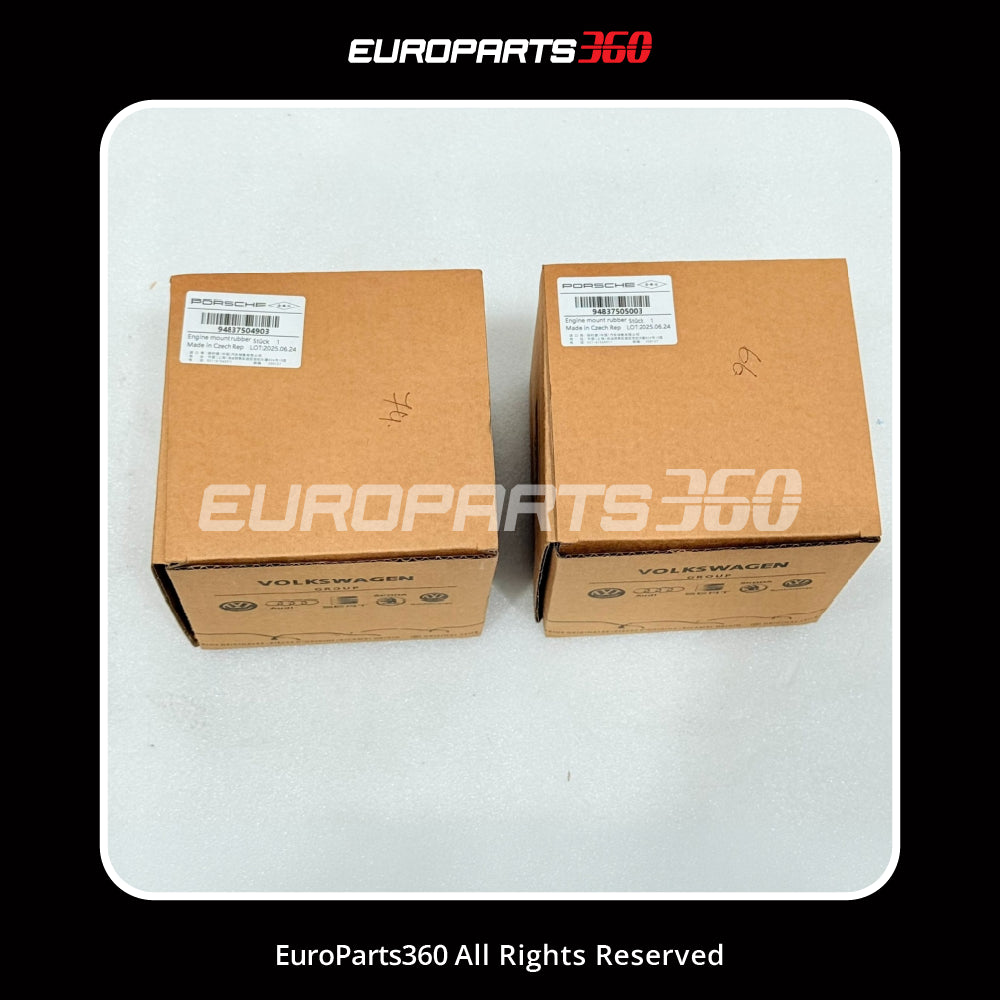 Porsche Cayenne 958 Engine Mount Set - 94837504903 + 94837505003