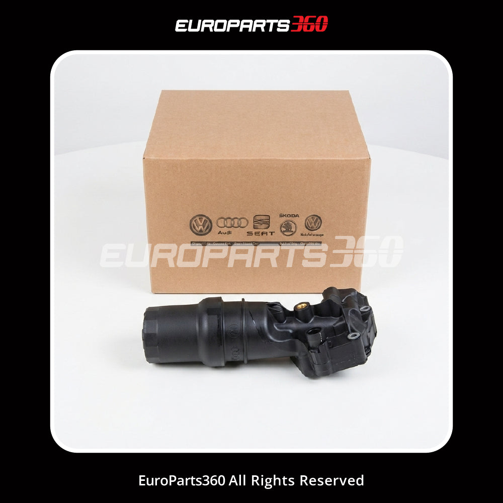 Audi Genuine Engine Oil Filter Base Housing - 07K115397D