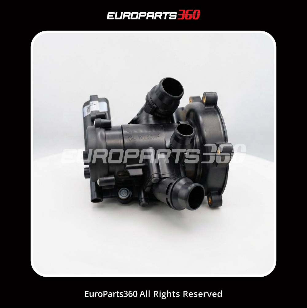 Audi Genuine Water Pump Thermostat Assembly - 06K121600E