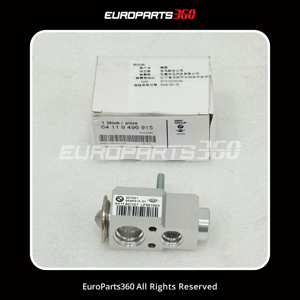 BMW 5 6 7 8 series X5 X6 X7 A/C Expansion Valve - 64119496915