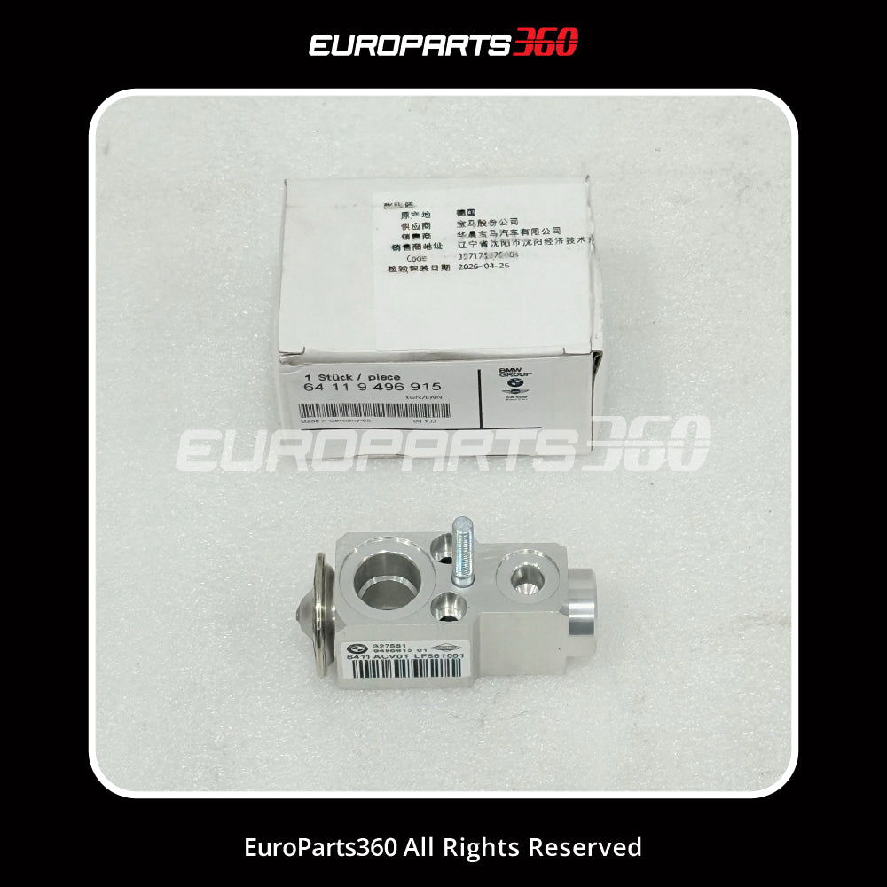 BMW 5 6 7 8 series X5 X6 X7 A/C Expansion Valve - 64119496915