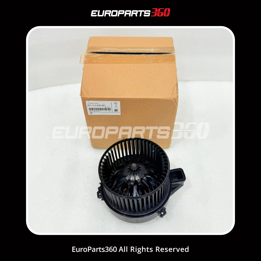 BMW Genuine A/C Blower Motor Assembly - 64116836881