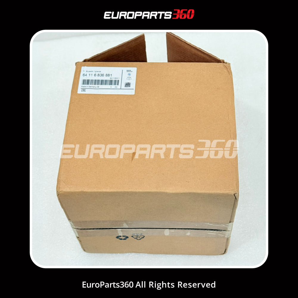 BMW Genuine A/C Blower Motor Assembly - 64116836881