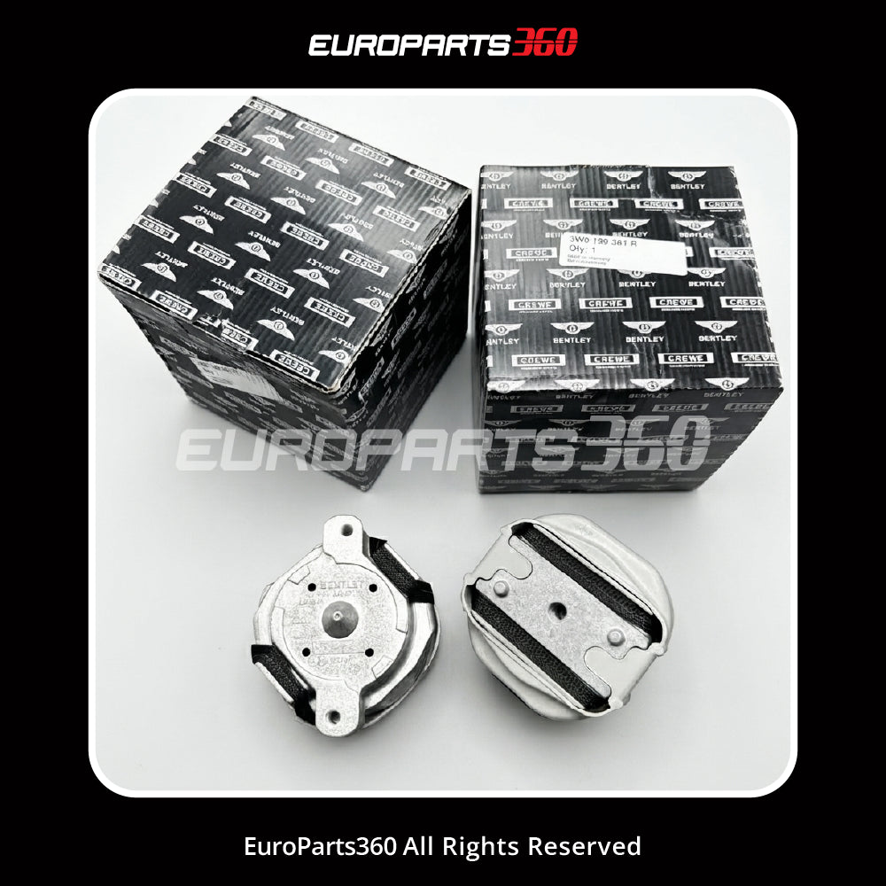 Bentley  GT Flying Spur Engine Mount Set - 3W0199381P + 3W0199381Q