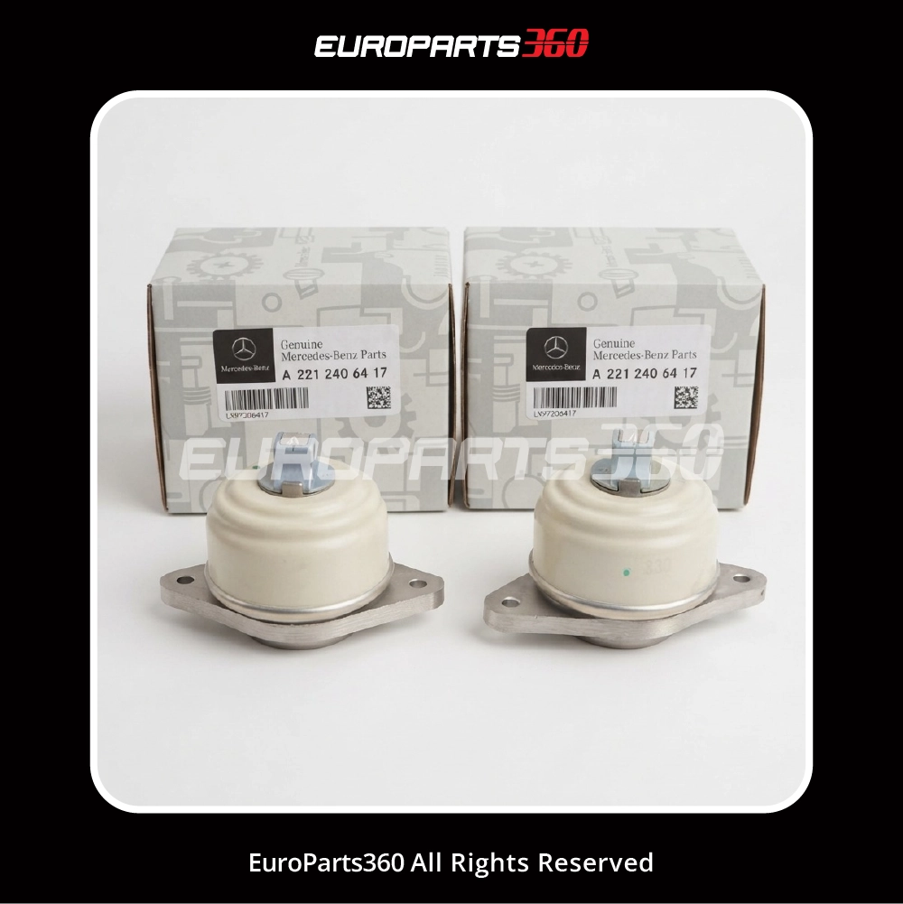 Mercedes-Benz Genuine S550 Engine Mount Set - 2212406417 + 2212406517