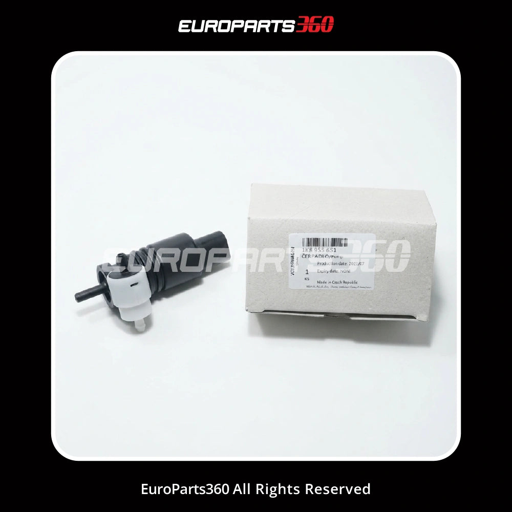 Audi A3 Q7 Genuine Windshield Washer Pump - 1K6955651