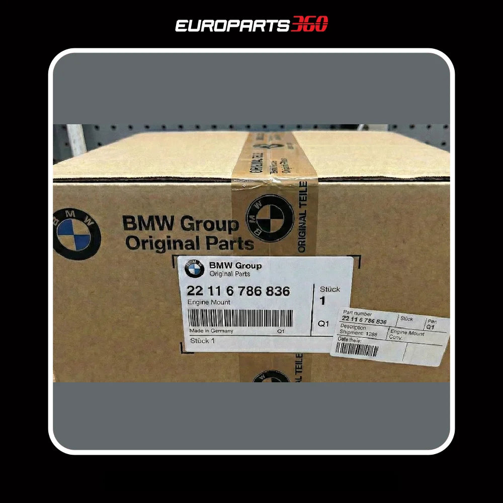 BMW X5 X6 E70 F15 Right Engine Mount Genuine 22116786836