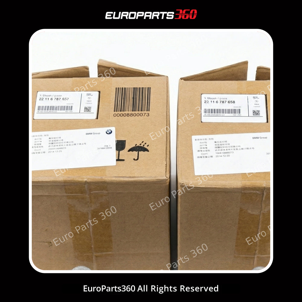 BMW 1 2 3 4 F Series Engine Mount Set - Left & Right 22116787657 22116787658
