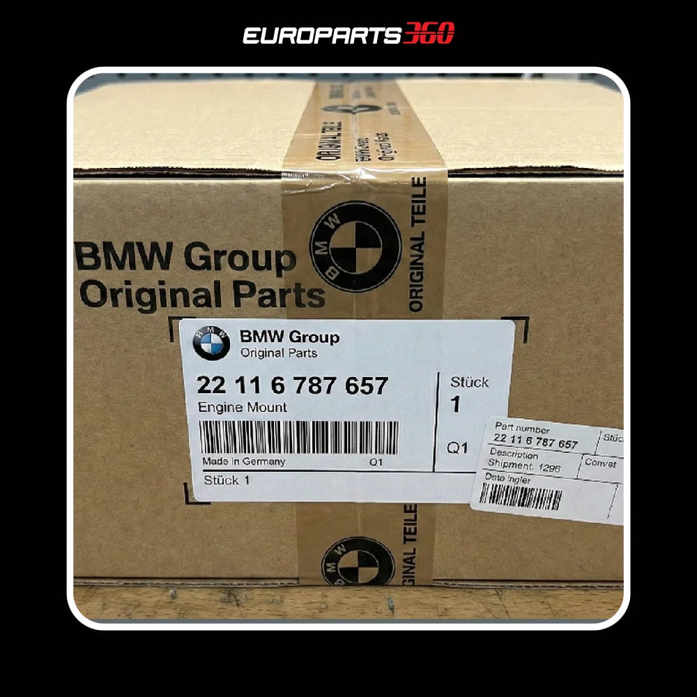 BMW 320i 328d 328i 428i Engine Mount Set - Left & Right 22116787657 22116787658