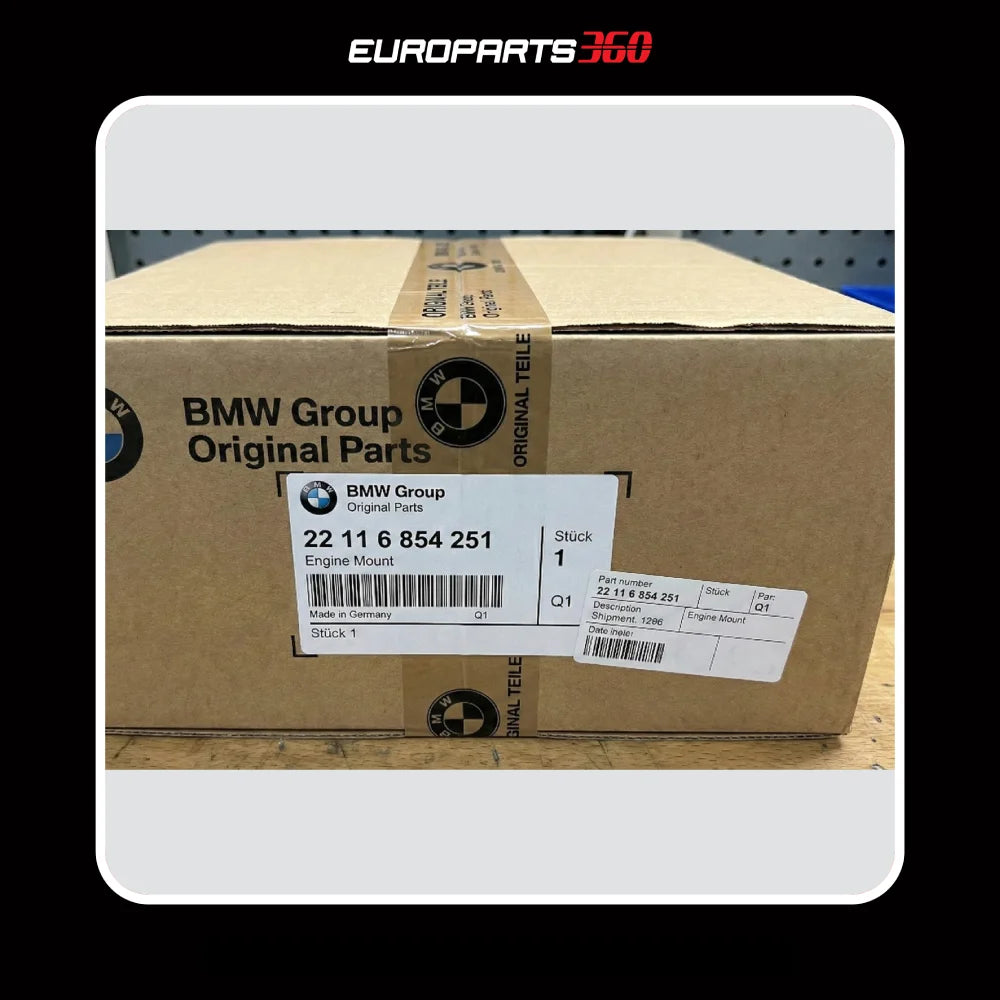 BMW 1 & 3 Series F20 F21 F30 F31 Engine Mount Set Left & Right - 22116854251  22116854252