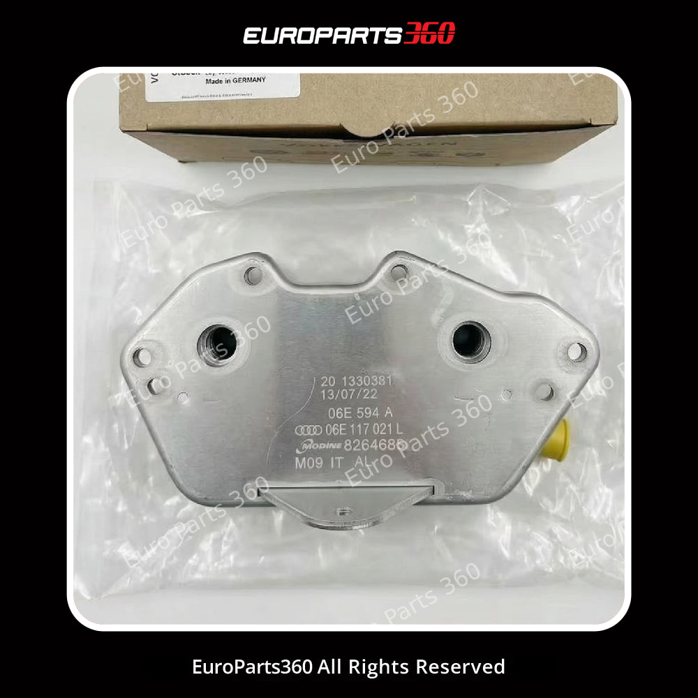 Audi A4 A5 A6 A7 A8 Q5 Q7 3.0T Engine Oil Cooler 06E117021L (2004-2018) 