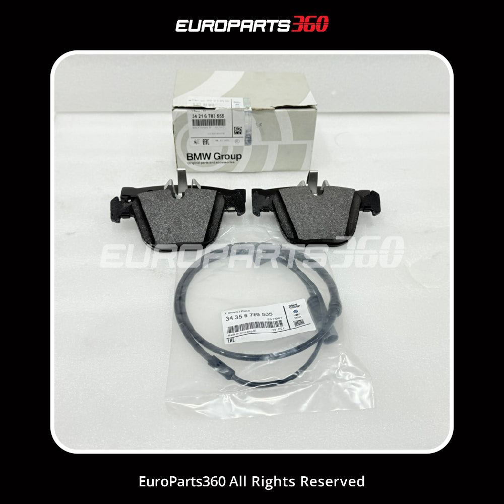 BMW 5 6 7 X5 X6 Rear Brake Pad Set 34216783555, 34356789505