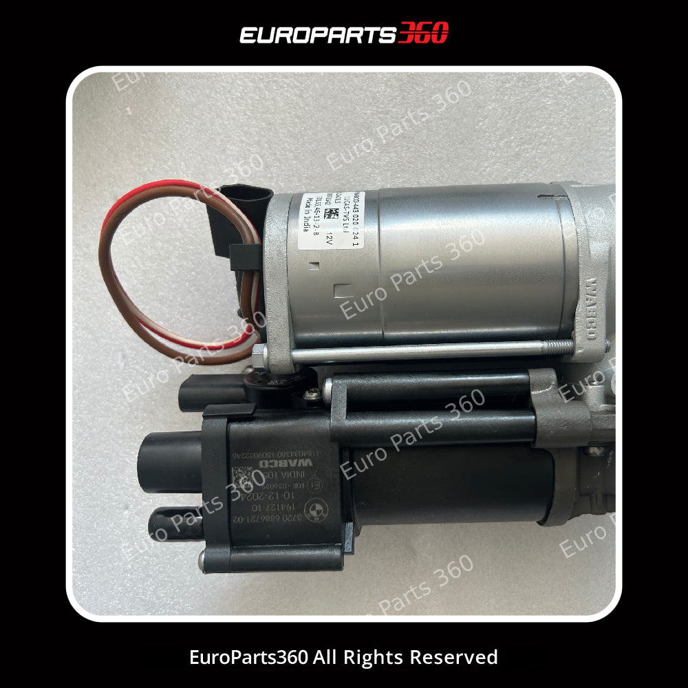 BMW 5 6 Series G31 G32 Air Suspension Compressor Assembly 37206886721 (17-26) Europarts360