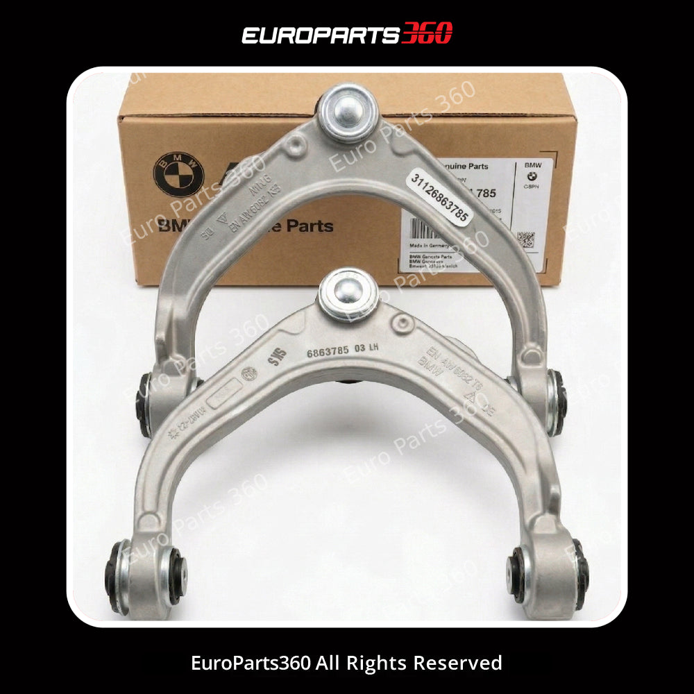 BMW X5 X6 Complete 6-Piece Front Control Arm Set (F15, F16) 2013-2019 Europarts360