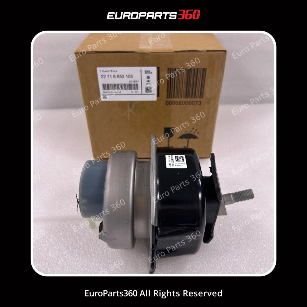BMW X5 X6 Left & Right Engine Mount Set 22116853103, 22116853104 13–19 Europarts360