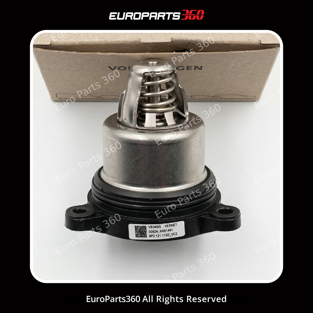 Audi A6 A7 A8 S8 Q8 Engine Cooling Thermostat 0P2121115D 2018-2025 Europarts360