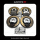Bentley Bentayga Complete Brake Pad & Rotor Set (2016-2025)