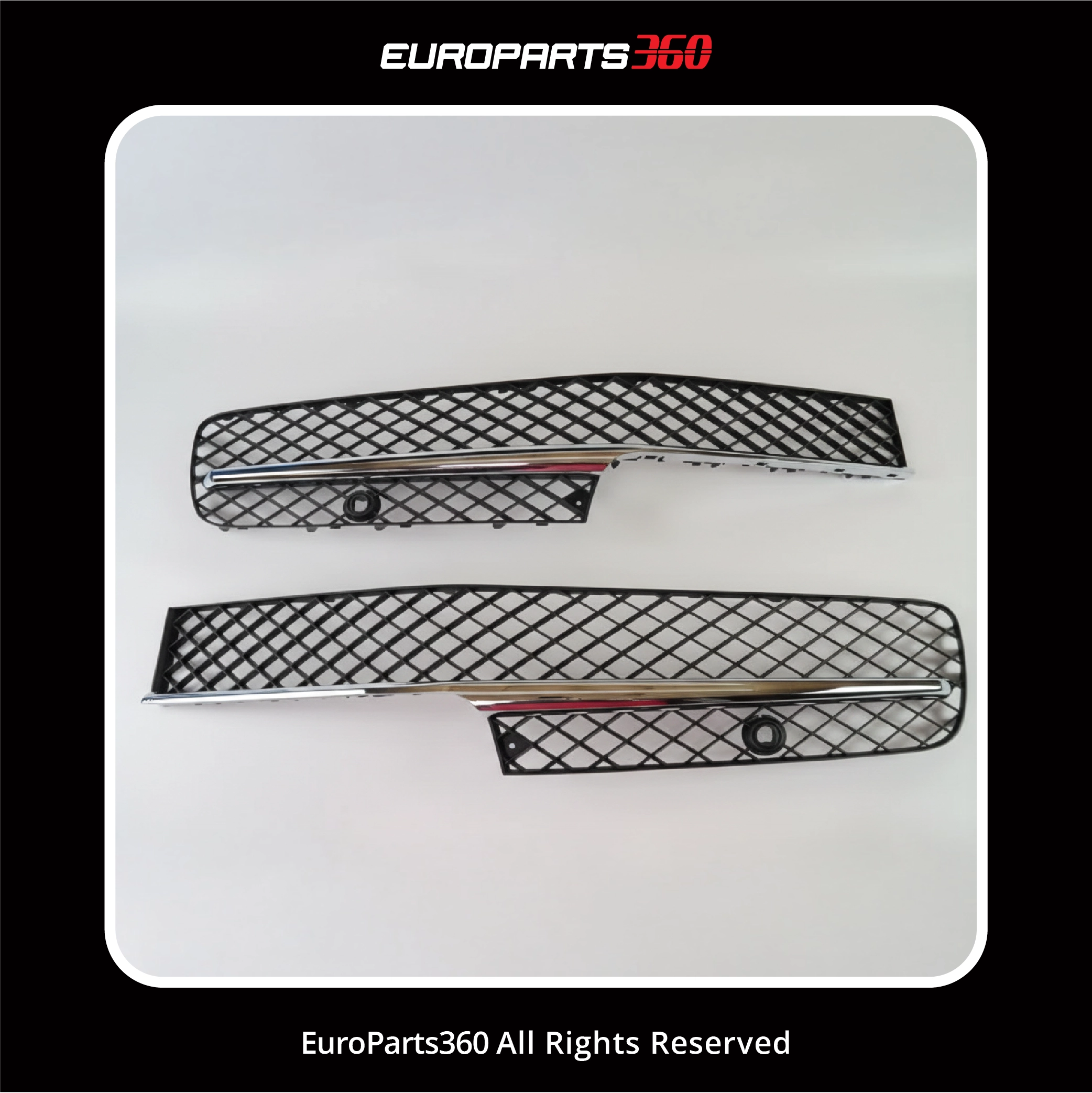 Bentley Continental Flying Spur Front Bumper Grilles – Left & Right 4W0807647 & 4W0807648 (2014–2018)(aftermarket) Europarts360