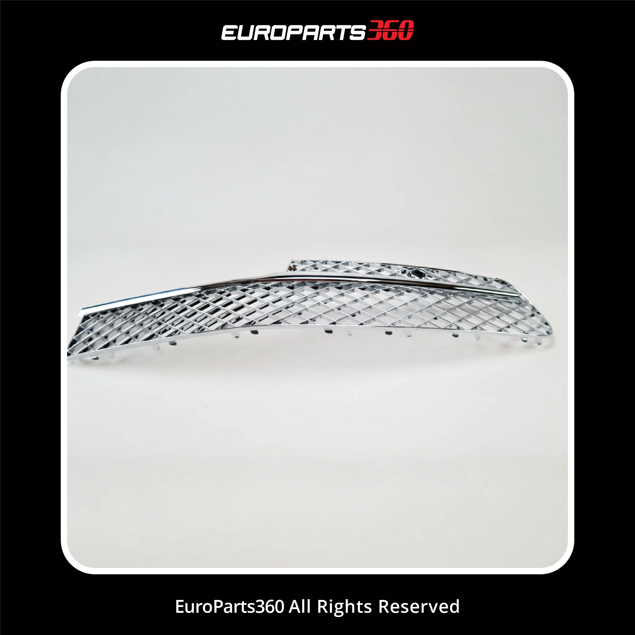 Bentley Continental Flying Spur Left Front Bumper Chrome Grille 4W0807647 (aftermarket) Europarts360