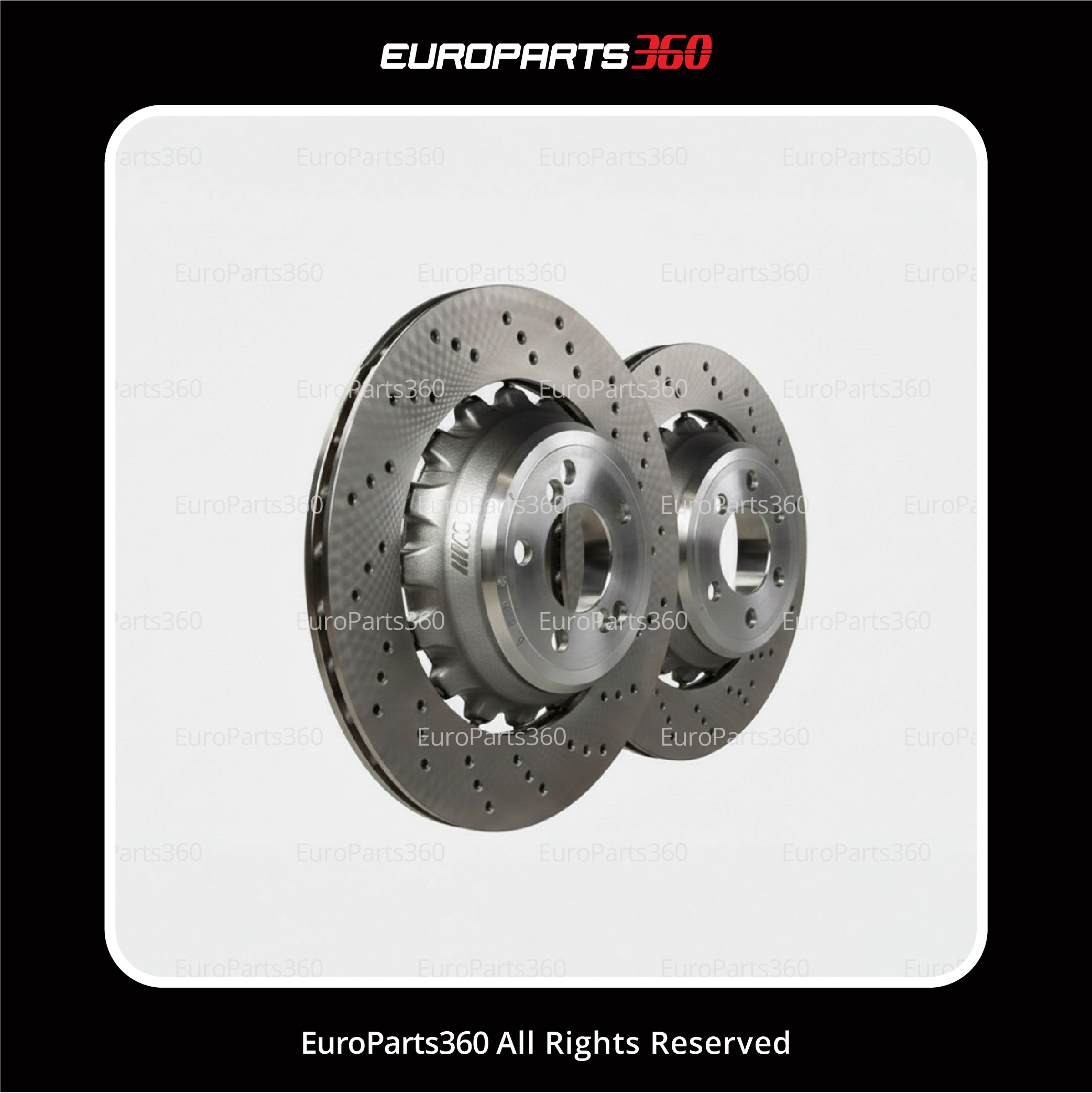 Genuine BMW X5M X6M Rear Brake Discs 34212284903 & 34212284904 14-19 Europarts360