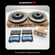 Kit de frenos delanteros para Range Rover - 2 discos + pastillas - L460 / Sport L461 - LR153518-LR157388-KIT
