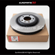 Disco de freno trasero original Land Rover 350 mm (frenos de 19 pulgadas) - Range Rover L460 / Sport L461 - LR153556