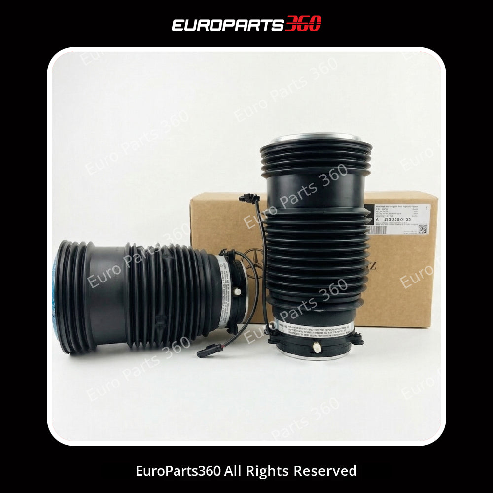 Mercedes E-Class GLC Rear Left & Right  Suspension Air Spring A2133200125 A2133200225 Europarts360