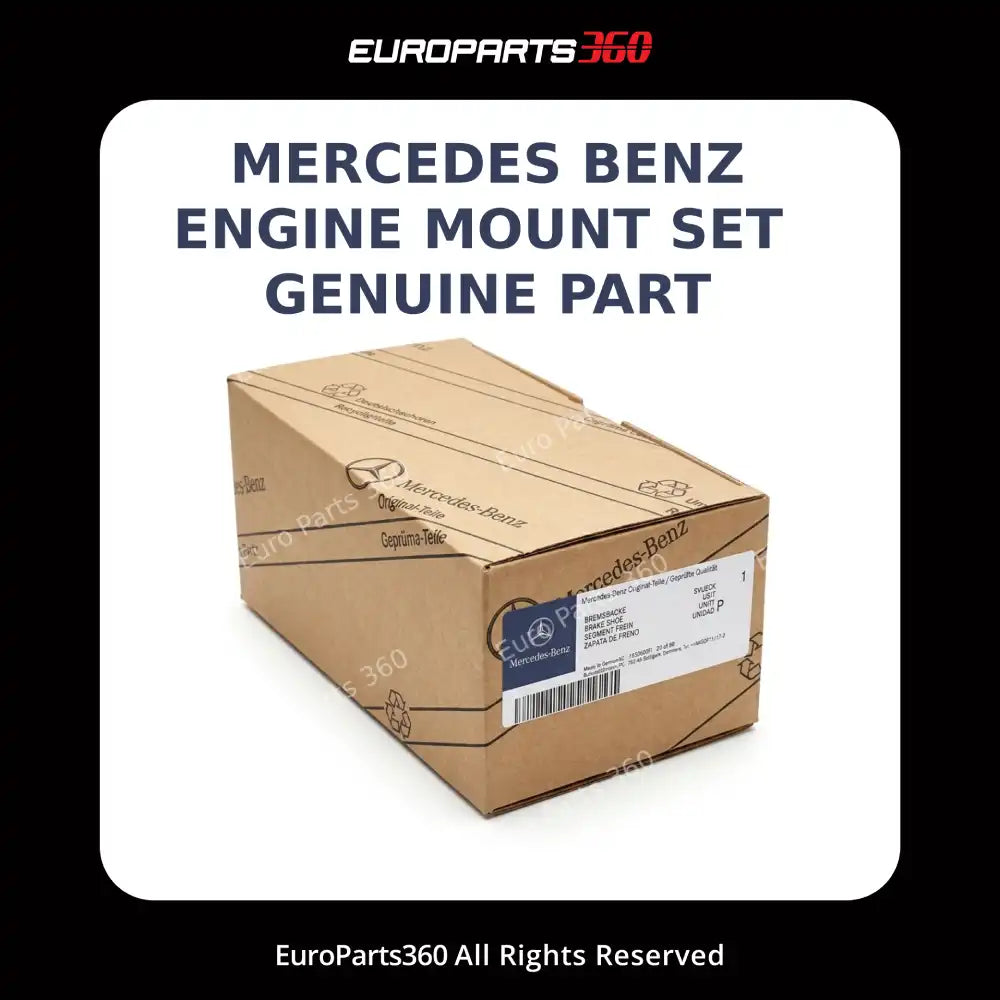 Mercedes C, E-Class  Engine Mount Set (Left & Right)  2122404117, 2122404217